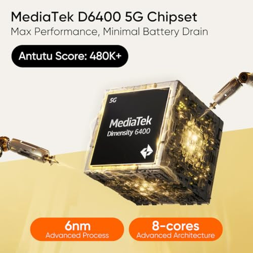 realme NARZO 80x 5G Sunlit Gold8GB128GB   Dimensity 6400 5G Chipset  6000mAh Long-Lasting Battery  45W Fast Charge  120Hz Eye Comfort Display  IP69 Top-Tier Waterproof