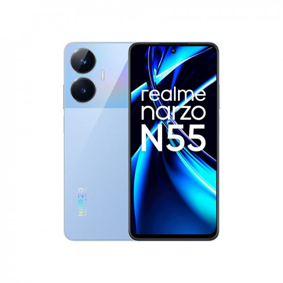 Realme Narzo N55 (Prime Blue, 128 GB) (6 GB RAM)