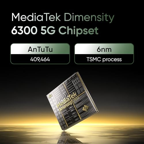 realme NARZO N65 5G Deep Green 6GB RAM 128GB Storage Indias 1st D6300 5G Chipset  Ultra Slim Design  120Hz Eye Comfort Display  50MP AI Camera Charger in The Box