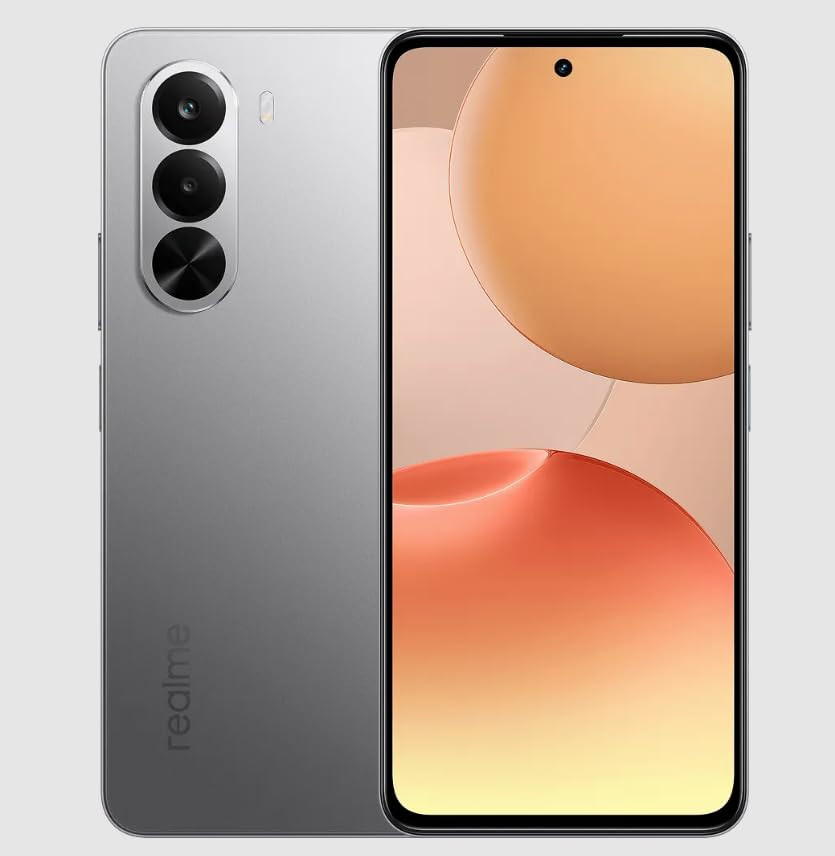 realme P4x 5G Smartphone 6GB RAM  128GB Storage Matte Silver
