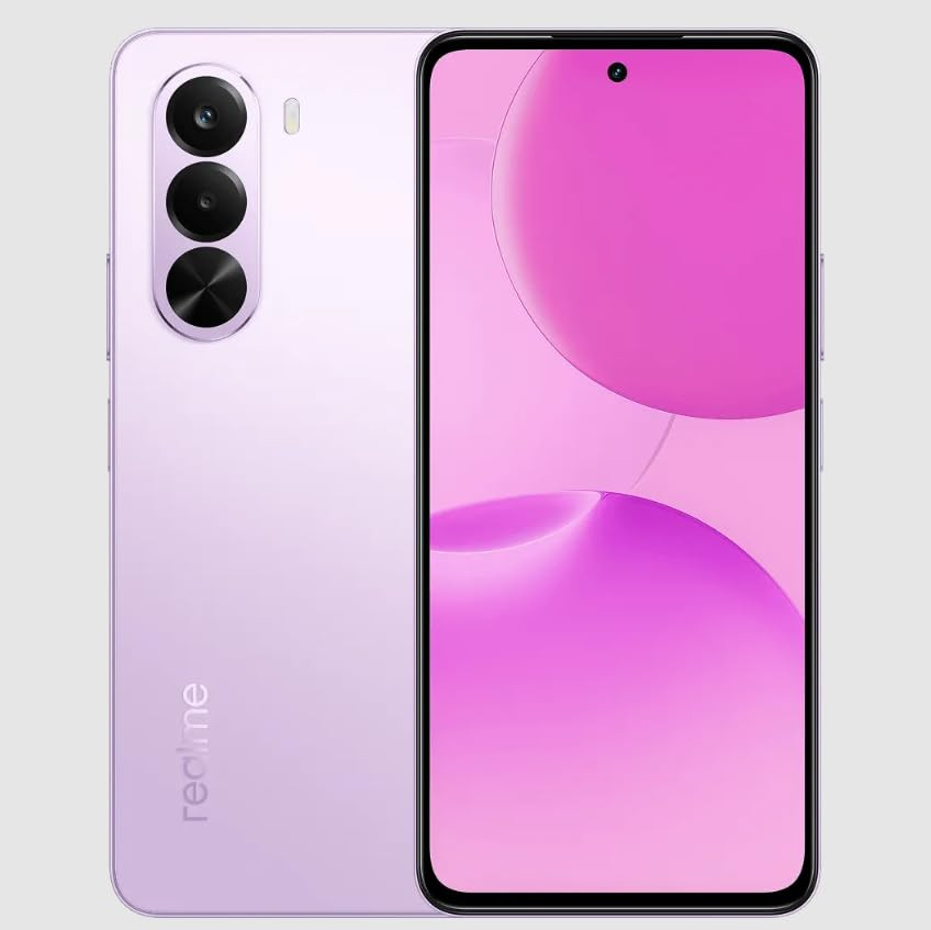 realme P4x 5G Smartphone 6GB RAM 128GB Storage Elegant Pink