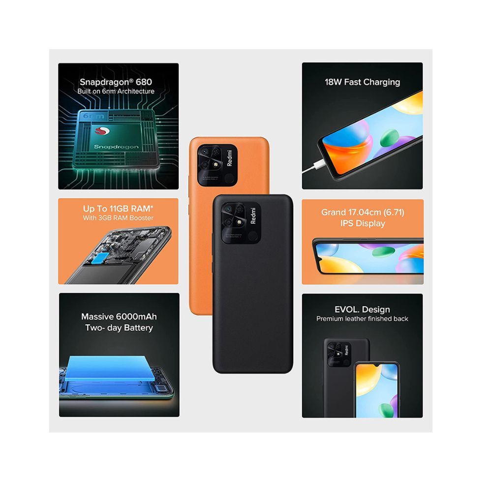 Redmi 10 Power 128 GB, 8 GB RAM, Power Black