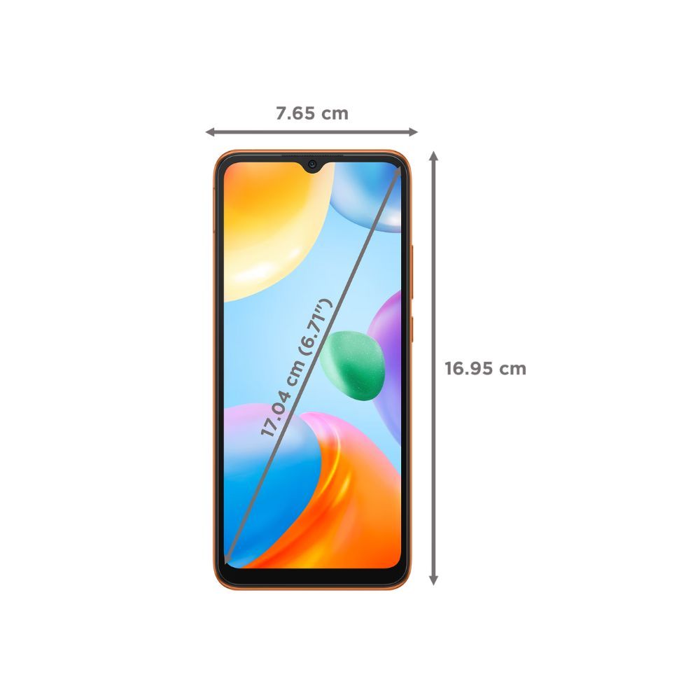 Redmi 10 Power (128GB ROM, 8GB RAM, MZB0BWCIN, Sporty Orange)