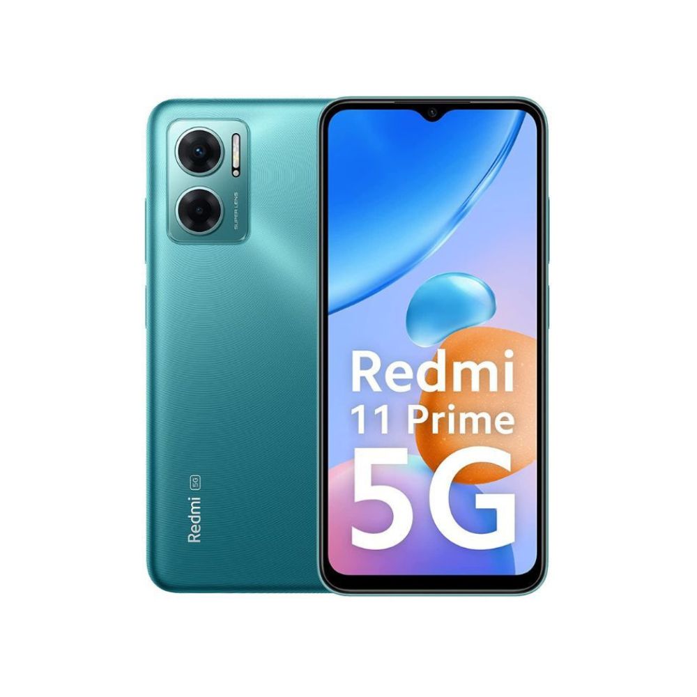 Redmi 11 Prime 5G (Meadow Green, 6GB RAM, 128GB Storage)