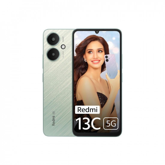 Redmi 13C 5G (Startrail Green, 8GB RAM, 256GB Storage)