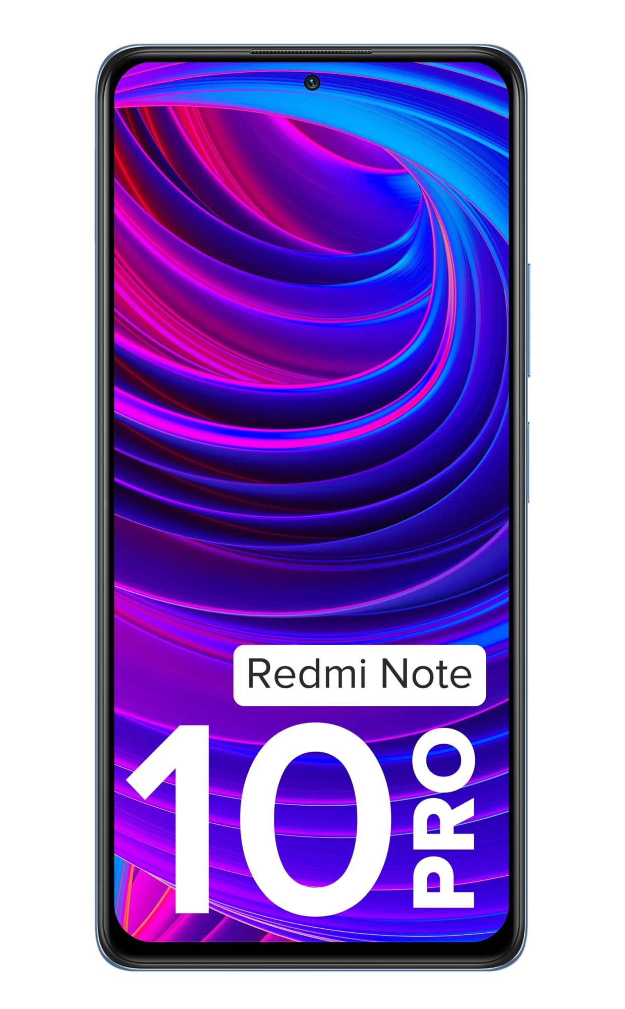 Redmi Note 10 Pro Glacial Blue 6GB RAM 128GB Storage -120hz Super Amoled Display64MP with 5mp Super Tele- Macro  33W Charger Included
