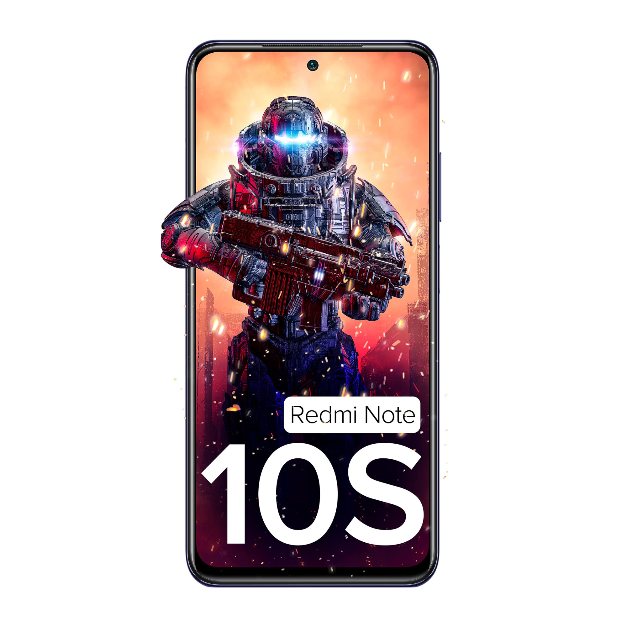 Redmi Note 10S Frost White 8GB RAM128 GB Storage - Super Amoled Display  64 MP Quad Camera  Alexa Built in  33W Charger Included