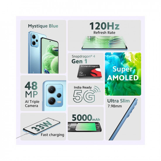 Redmi Note 12 5G 8+256 Blue