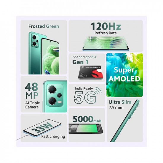 Redmi Note 12 5G 8+256 Green