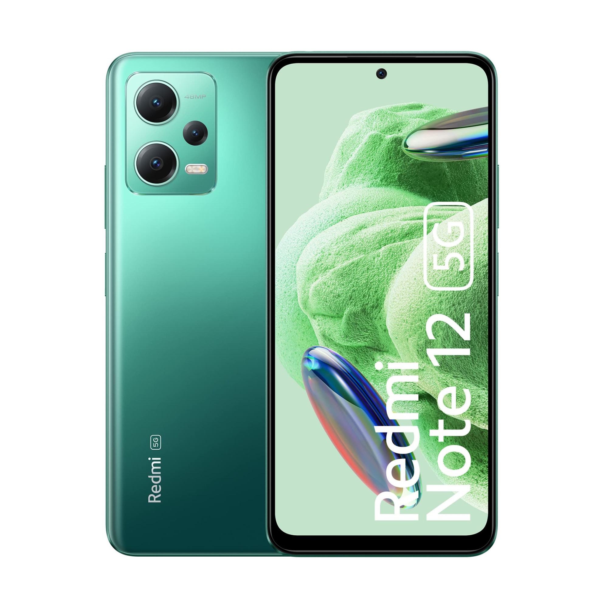 Redmi Note 12 5G Frosted Green 4GB RAM 128GB ROM  1st Phone with 120Hz Super AMOLED and Snapdragon 4 Gen 1  48MP AI Triple Camera