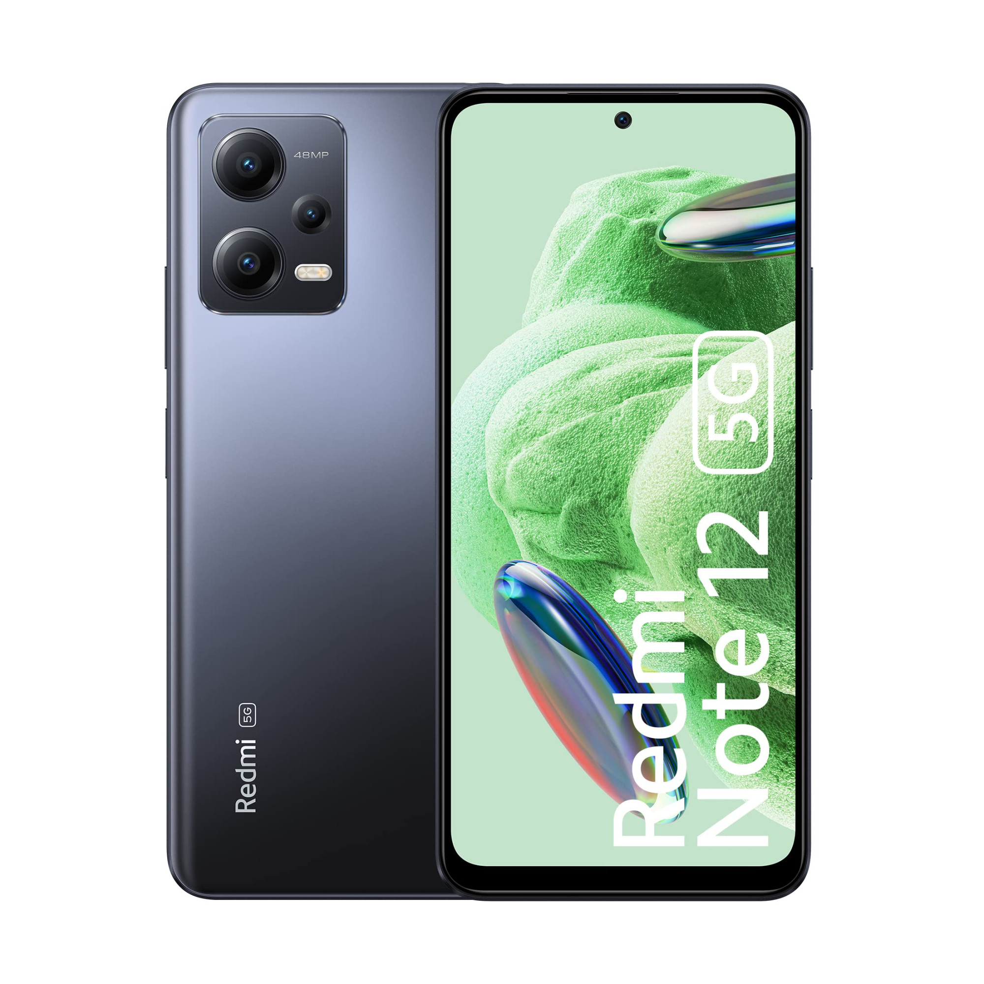 Redmi Note 12 5G Matte Black8GB RAM 256GB Storage
