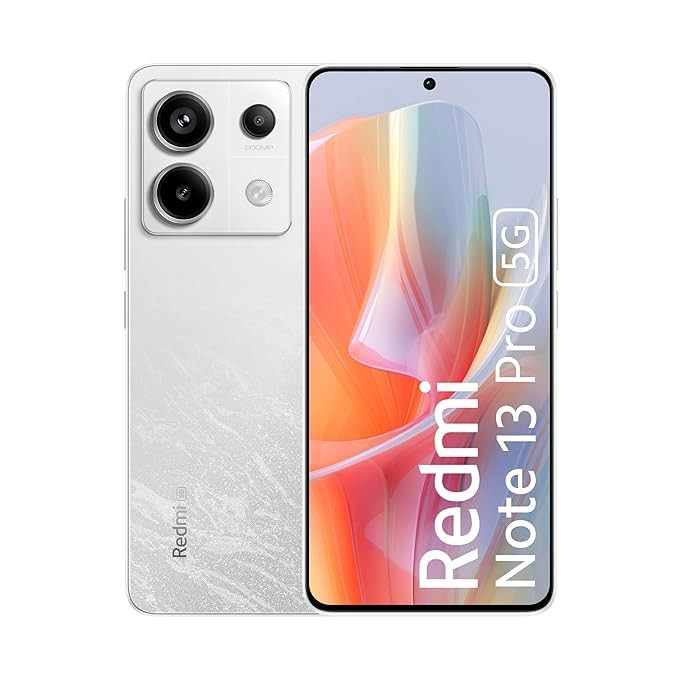Redmi Note 13 Pro Arctic White 8GB RAM 256GB Storage Without Offer