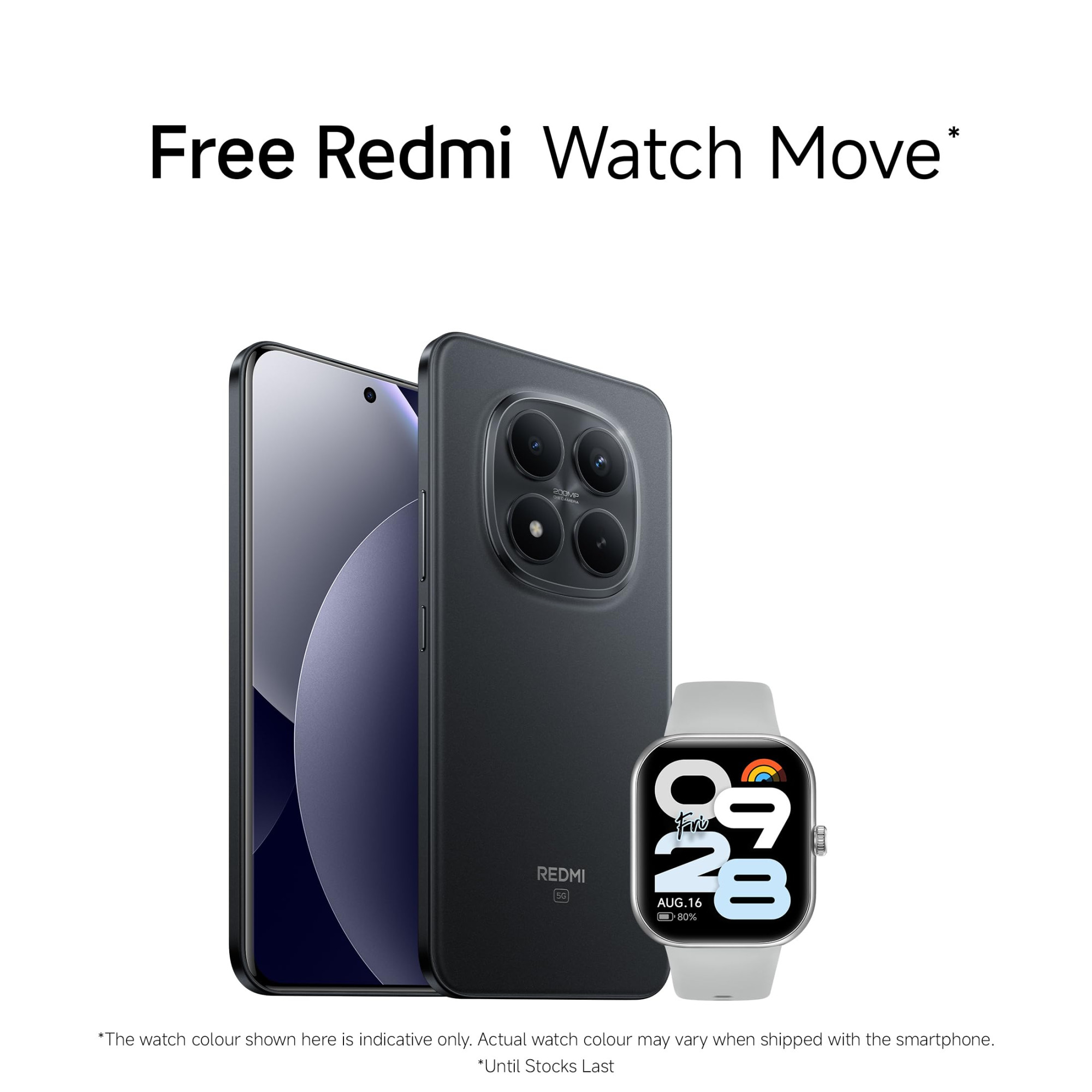 REDMI Note 15 Pro 5G 12 GB RAM 256 GB Storage Carbon Black