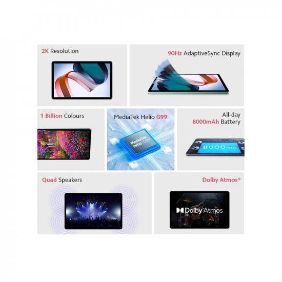 Redmi Pad | MediaTek Helio G99 | 26.95cm (10.61 inch)