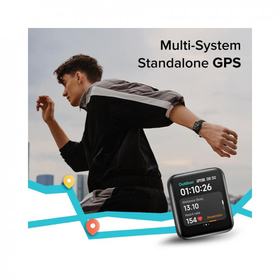 Redmi Watch 2 Lite - 3.94 cm Large HD Edge Display, Multi-System Standalone GPS, Continuous SpO2, Stress & Sleep Monitoring, 24x7 HR, 5ATM, 120+ Watch Faces, 100+ Sports Modes, Women s Health, Ivory