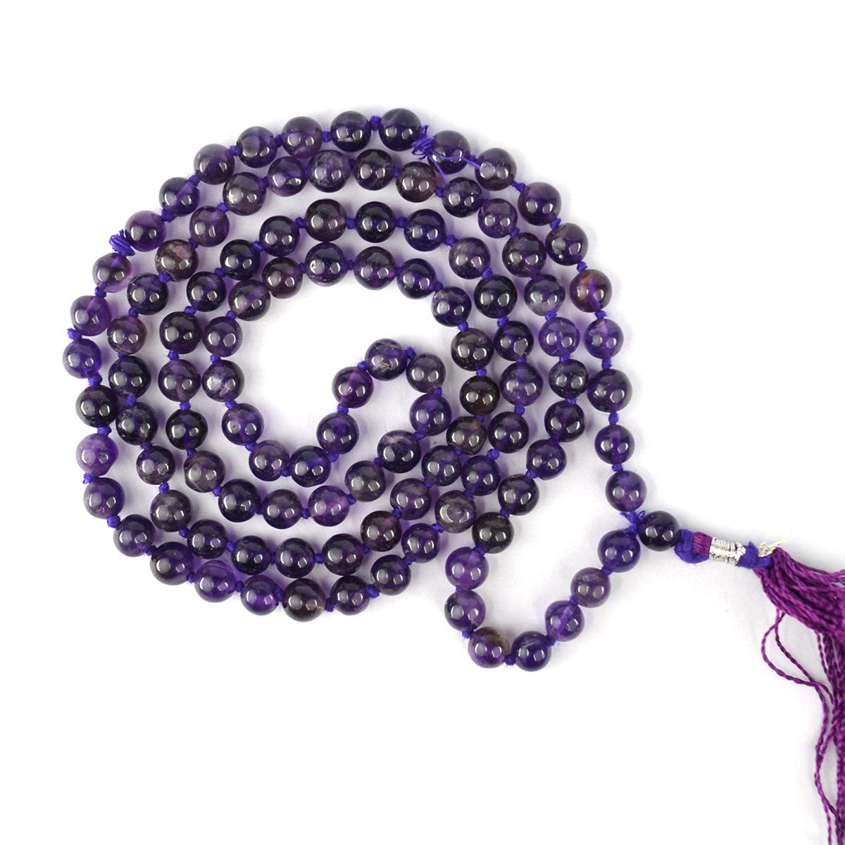 5pc Amethyst Point Pendant Necklace Mens Women Chakra Healing Jewelry Vegan  Gift | eBay