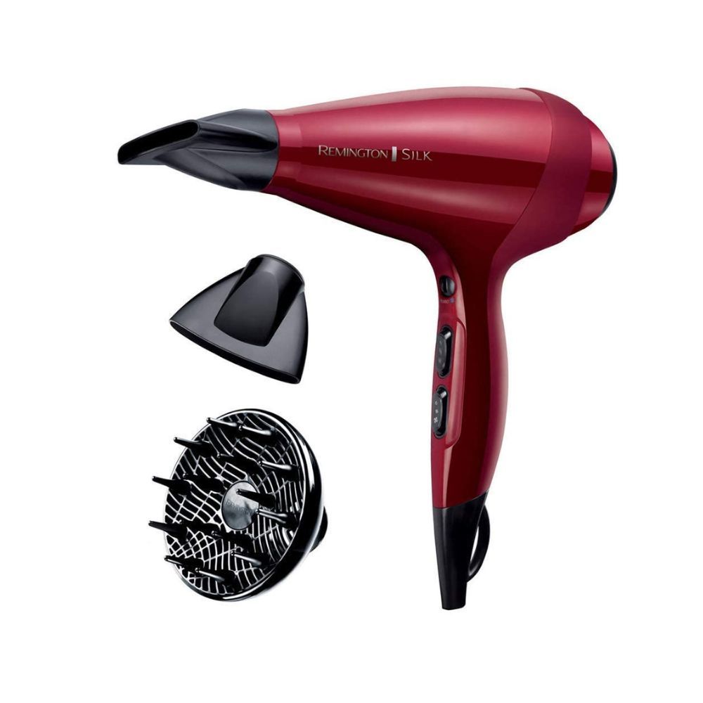 Remington Ac9096 2400 Watts Silk Dryer (Red)
