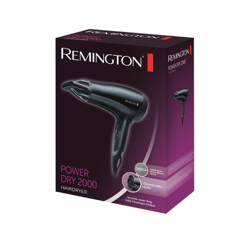 Remington Power Dry 2000 Hair Dryer D3010