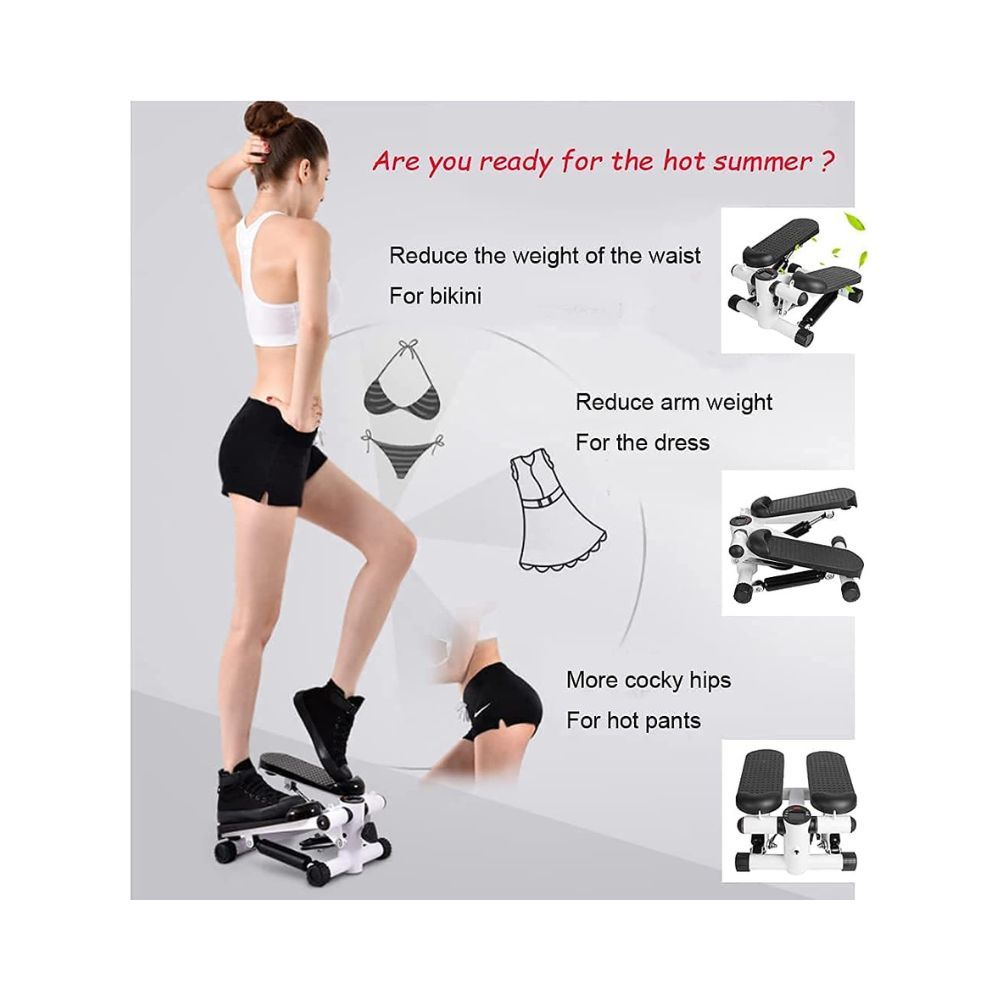 Ritmo Steel and ABS Mini Stepper for Cardio, Strength Training