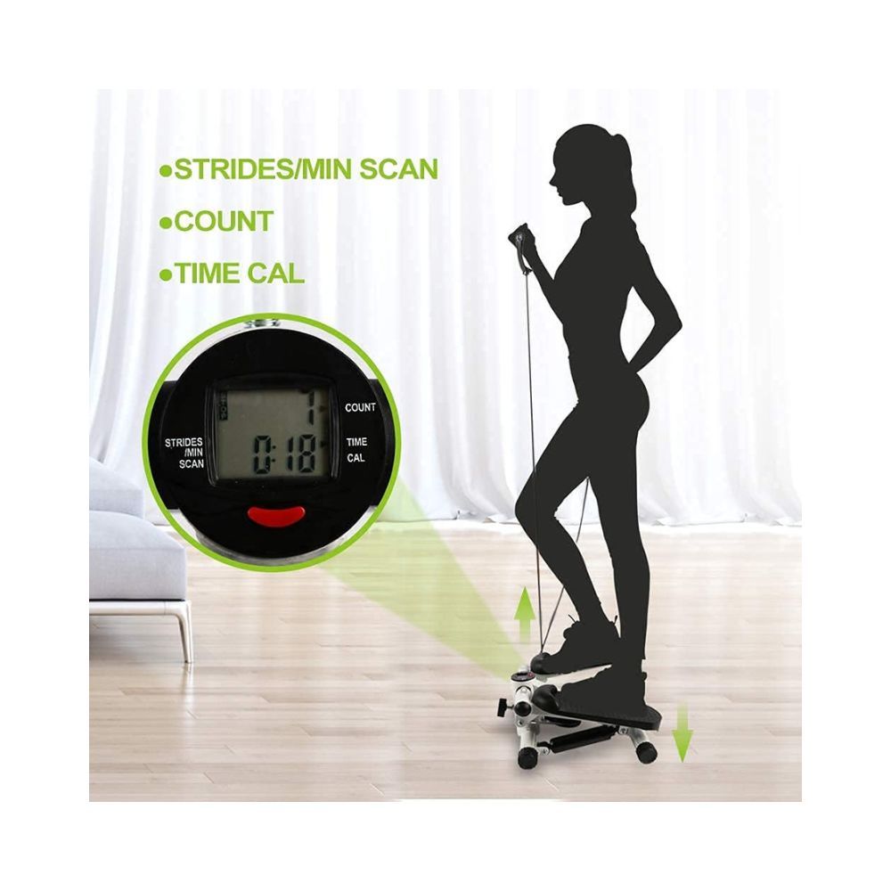 Ritmo Steel and ABS Mini Stepper for Cardio, Strength Training