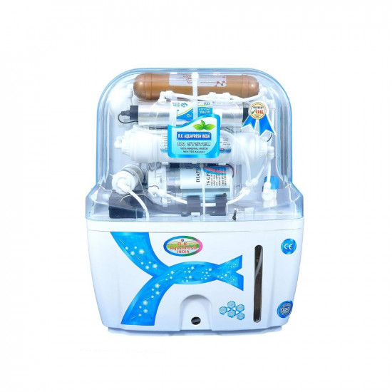 R.K. AQUA FRESH INDIA K200 Plus 12Ltrs Copper Technology (Ro+Uv+Uf+copper+Tds) Ro Water Purifier