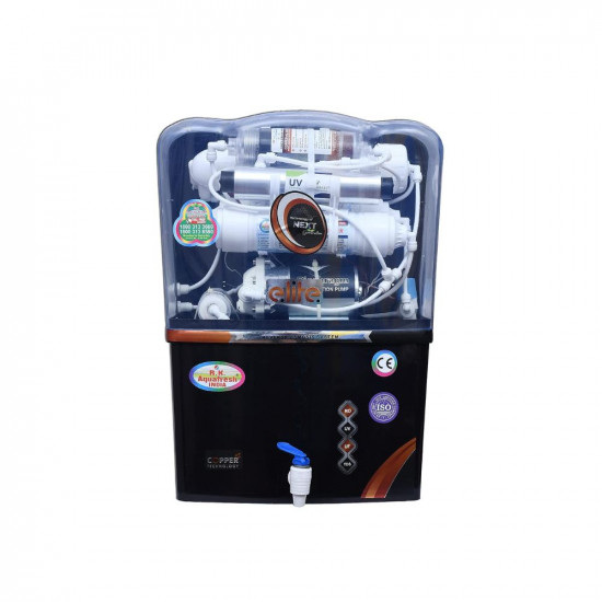R.k. Aqua Fresh India Swift Plus Ultra Alakline+Copper 12ltrs 14Stage Advanced Protection (Ro+Uv+Uf+Copper+Alkaline+Tds Adjuster) Technology Ro Water Purifier