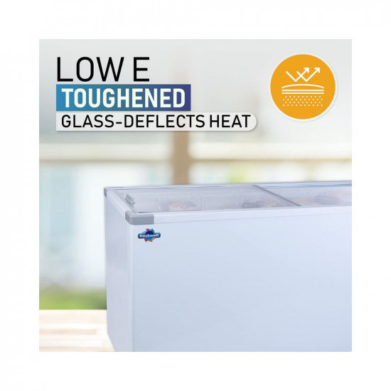 Rockwell SFR550GT Glass Top Deep freezer-563 Ltr (Heavy Duty Compressor, Low power Consumption)