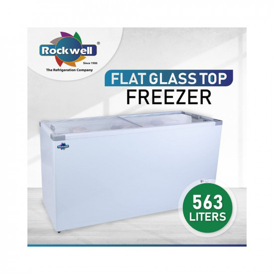 Rockwell SFR550GT Glass Top Deep freezer-563 Ltr (Heavy Duty Compressor, Low power Consumption)