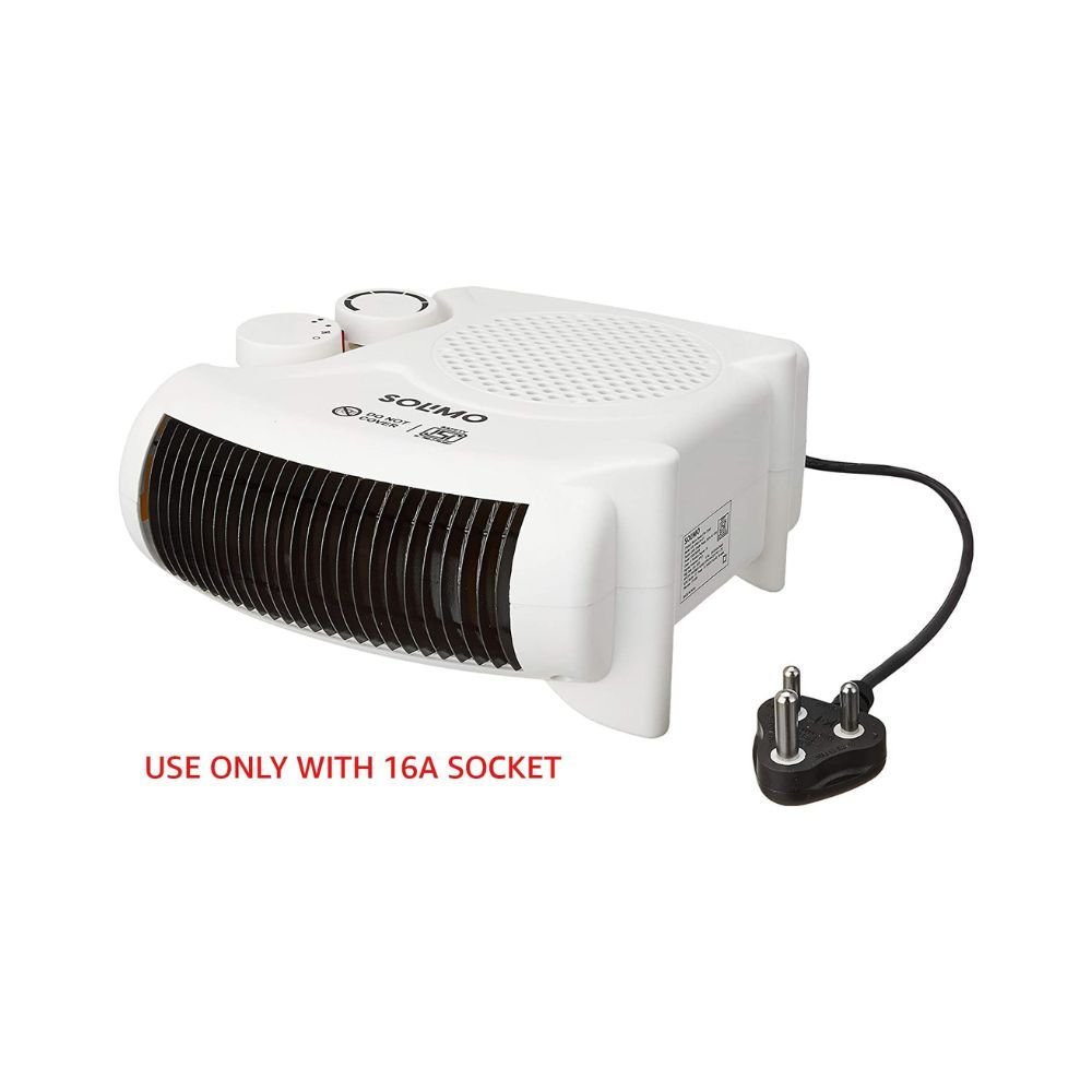 Room Heater with Adjustable Thermostat (ISI certified, White colour