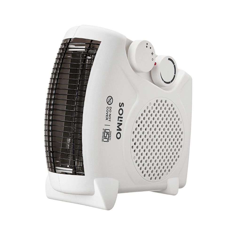 Room Heater with Adjustable Thermostat (ISI certified, White colour