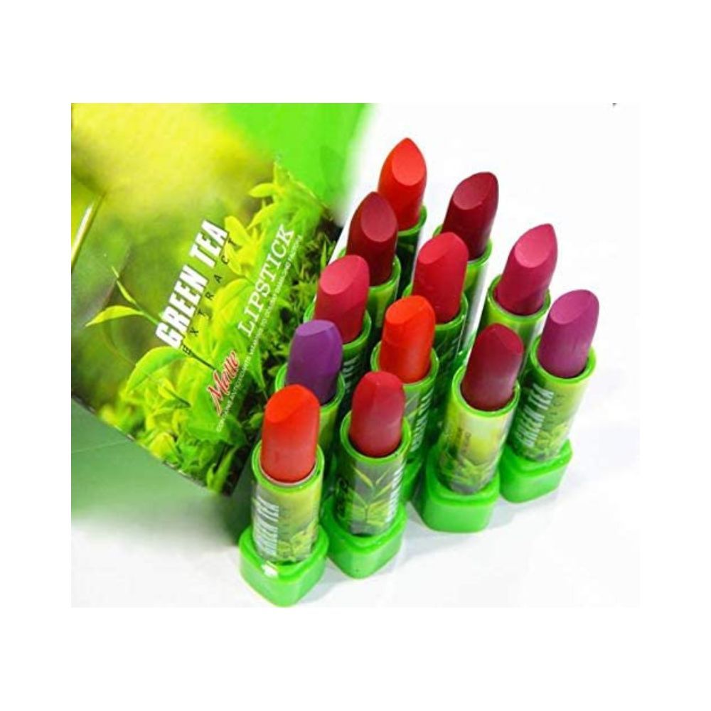 Rupali Makeup Kit -Eye Shadow Palette,GreenTea Mask,12pc matte lipstick, Sketch eyeliner
