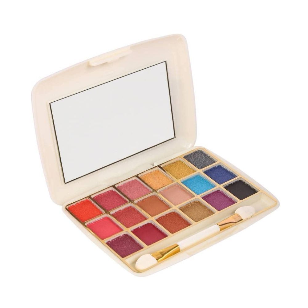 Rupali Perfect Makeup Eyeshadow Combo Kit With 3in1 Makeup Stick For Face (16 Items Set)
