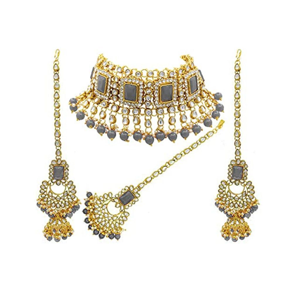 SAIYONI Jewellery Set |Wedding Collection| Half Bridal Beautiful Loo