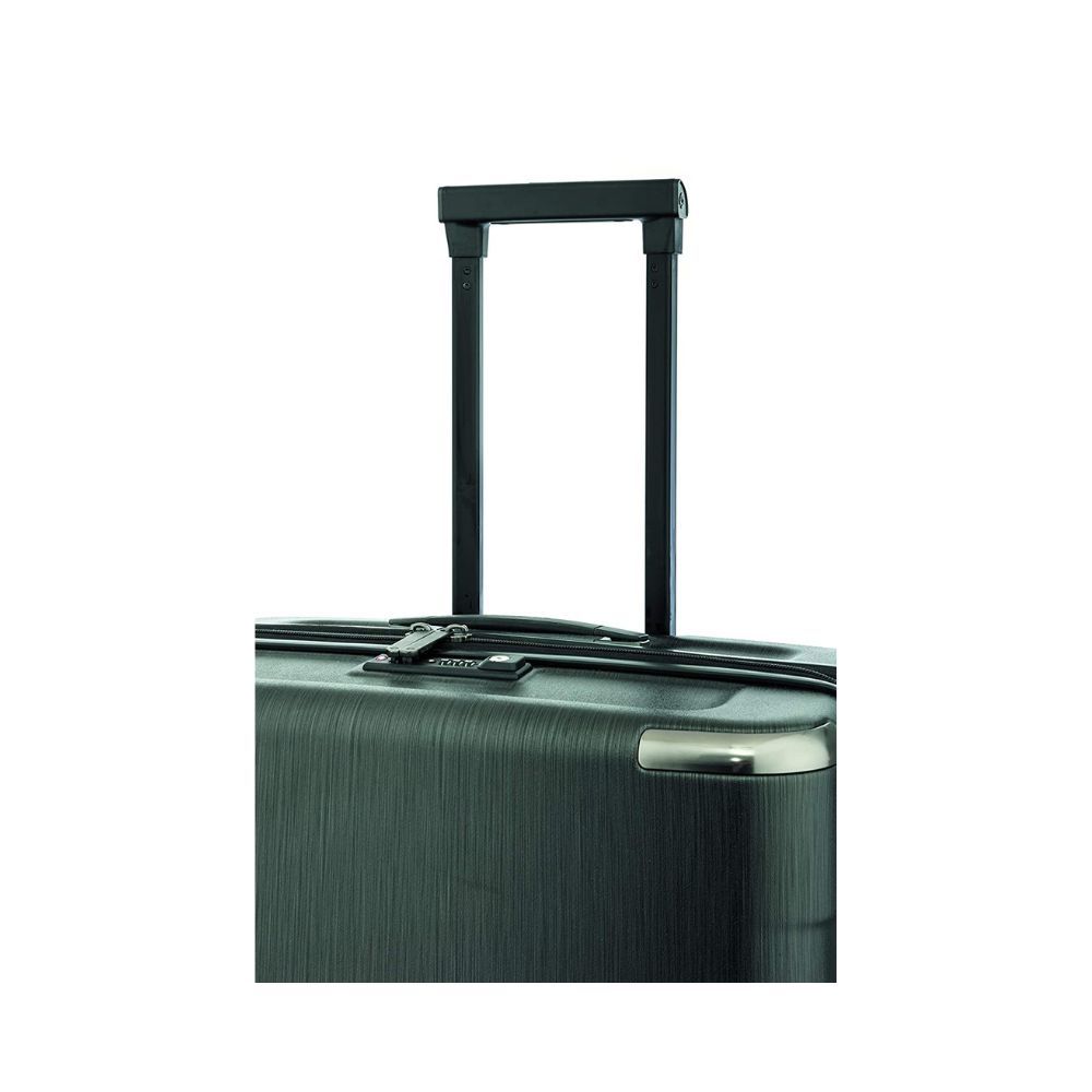 SAMSONITE Evoa Polycarbonate 75 cms Brushed Black Hardsided Check-in Luggage (SAM SP75/28 EXP-Brushed Black)