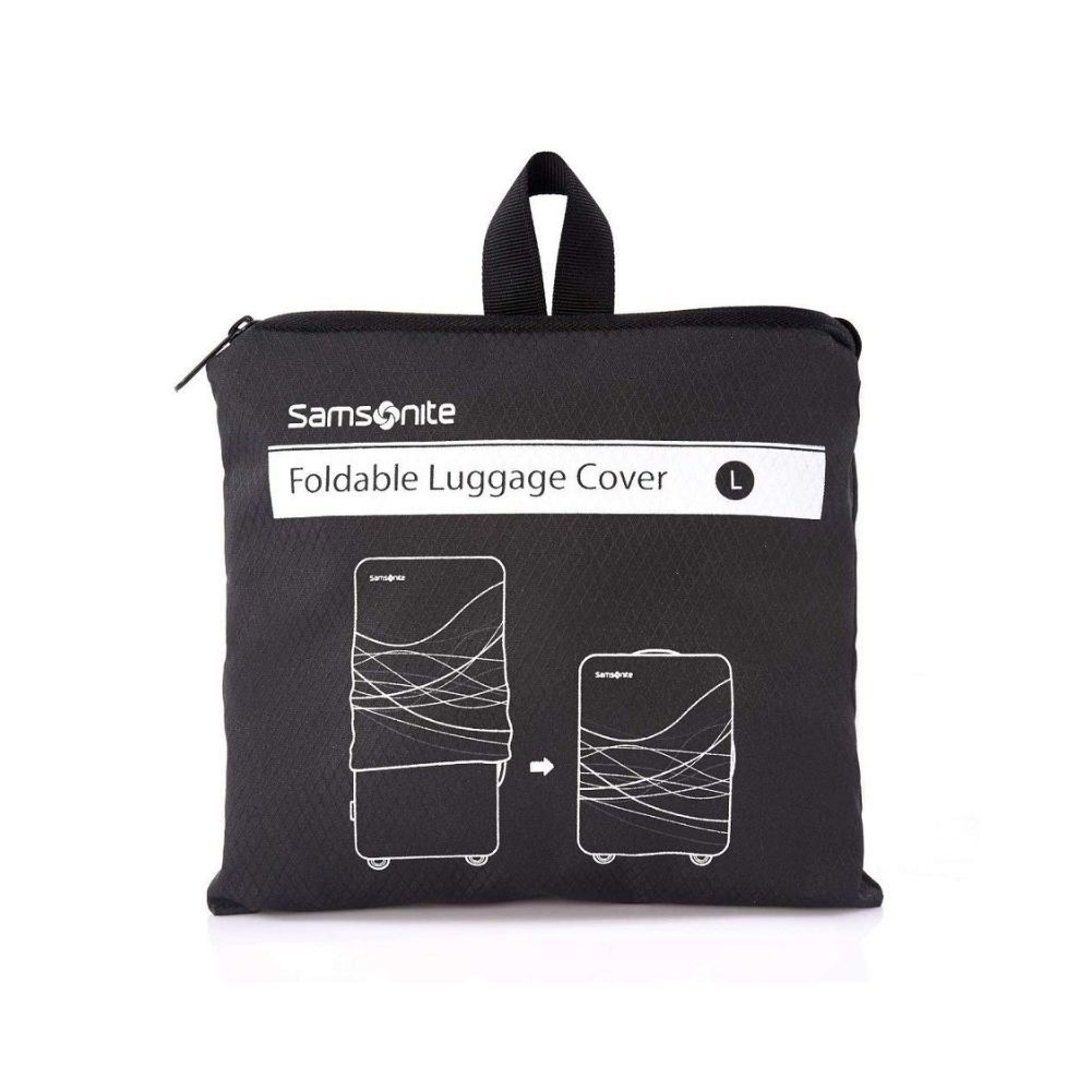 Samsonite Foldable Luggage Cover Medium, Black
