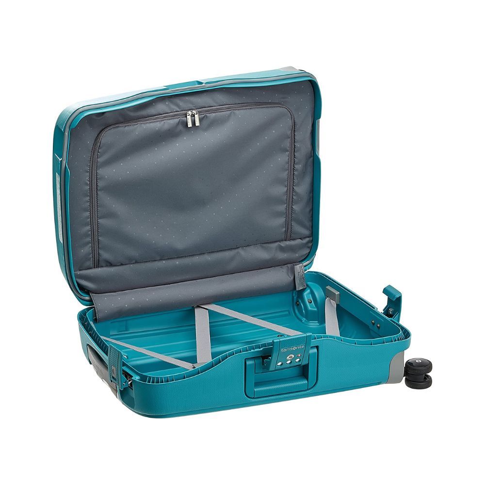 Samsonite S'Cure Polypropylene Carry-On Luggage, 55 cms Aqua Blue 10U (0) 11 703