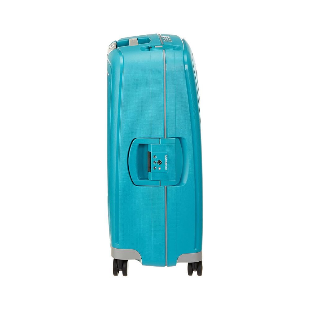 Samsonite S'Cure Polypropylene Carry-On Luggage, 55 cms Aqua Blue 10U (0) 11 703