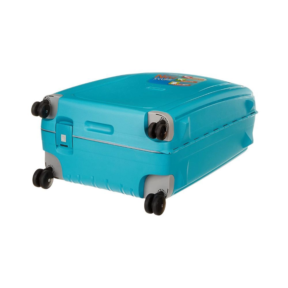 Samsonite S'Cure Polypropylene Carry-On Luggage, 55 cms Aqua Blue 10U (0) 11 703