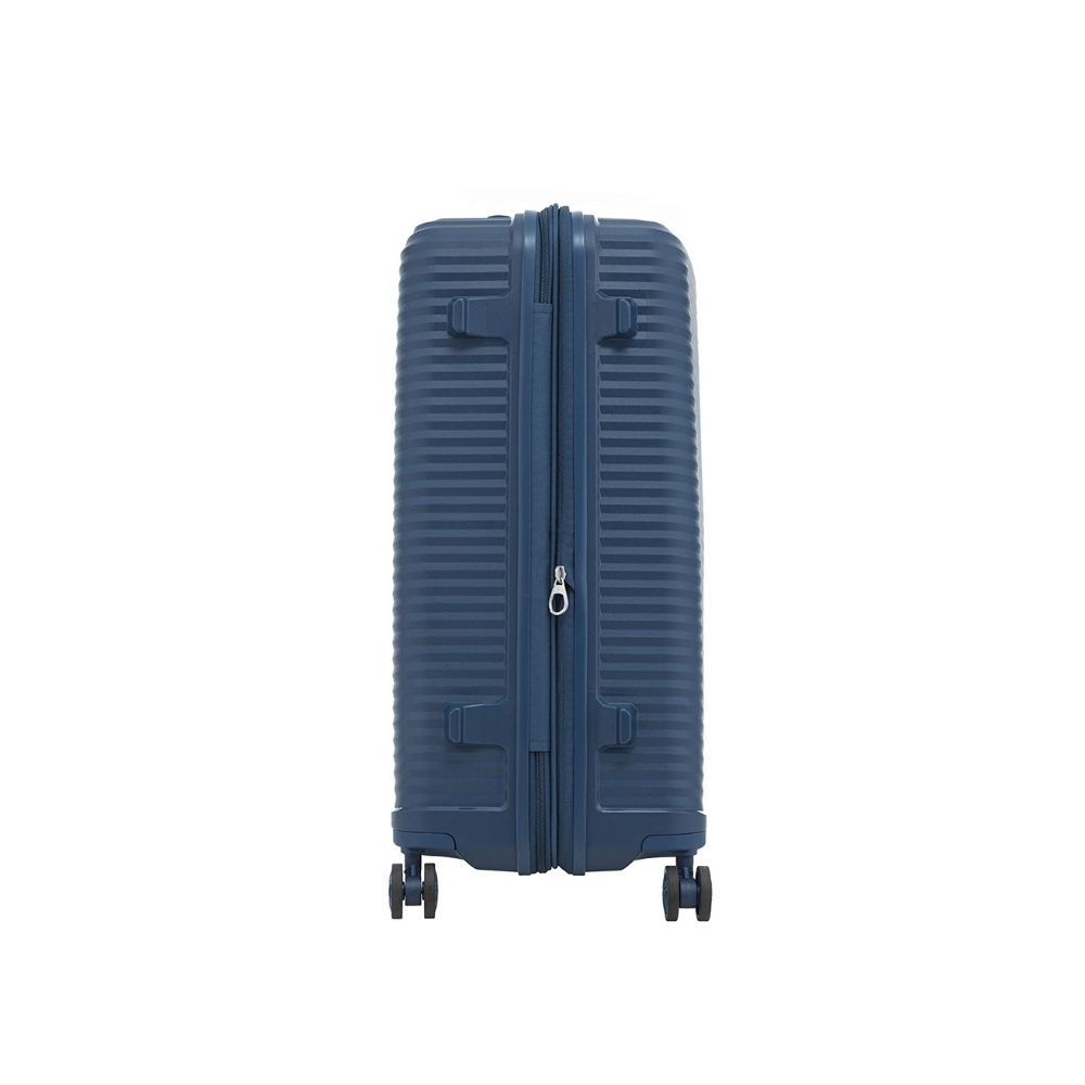 SAMSONITE Varro Polypropylene 55 cms Peacock Blue Hardsided Cabin Luggage (SAM Varro SP55/20 EXP-P. Blue)