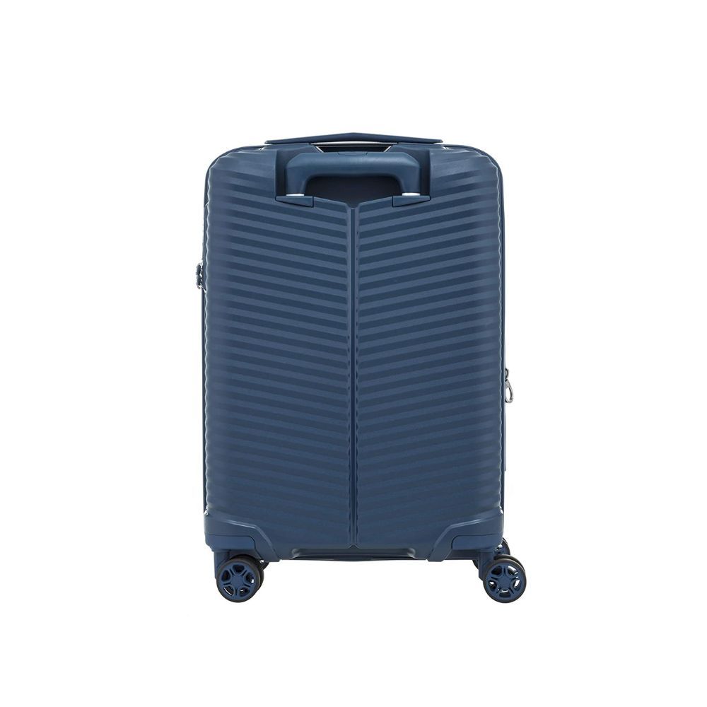 SAMSONITE Varro Polypropylene 55 cms Peacock Blue Hardsided Cabin Luggage (SAM Varro SP55/20 EXP-P. Blue)