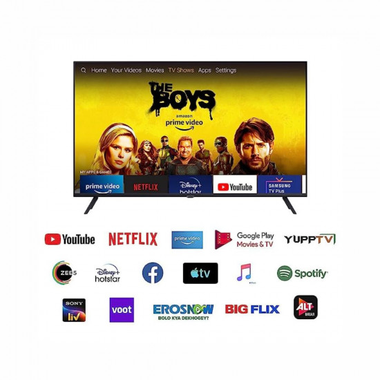 Samsung 108 cm 43 inches Crystal 4K Neo Series Ultra HD Smart LED TV UA43AUE65AKXXL Black