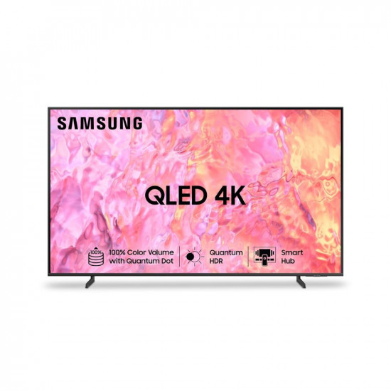 Samsung 138 cm (55 inches) 4K Ultra HD Smart QLED TV QA55QE1CAKLXL (Titan Gray)