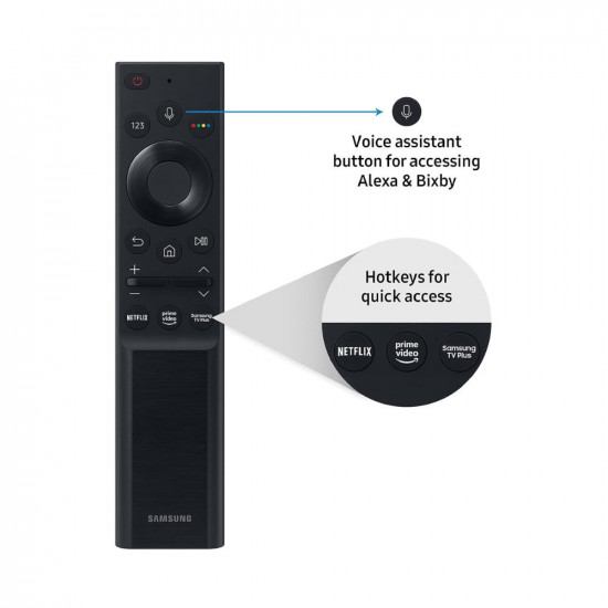 Samsung 138 cm (55 inches) Crystal 4K Neo Series Ultra HD Smart LED TV UA55AUE65AKXXL (Black)