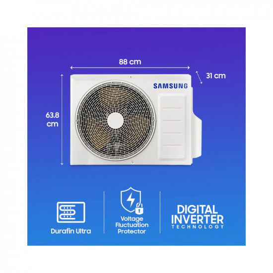 Samsung 1.5 Ton 5 Star Wind-Free Technology Inverter Split AC