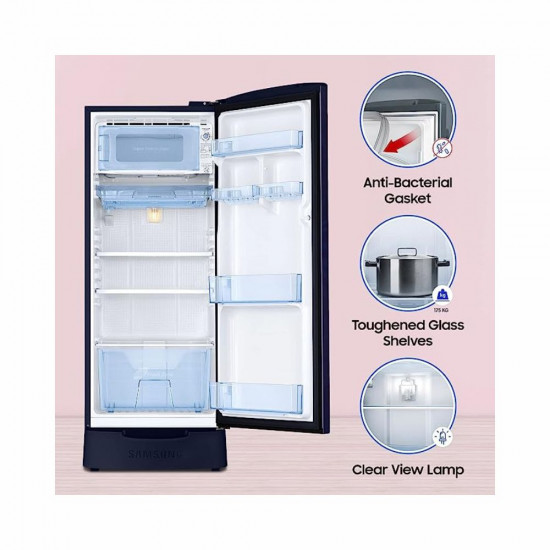 Samsung 183 L 2 Star Digital Inverter Direct Cool Single Door Refrigerator RR20C2Z226U NL