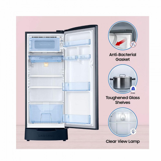 Samsung 183 L 3 Star Digital Inverter Direct Cool Single Door Refrigerator RR20C1723U8 HL
