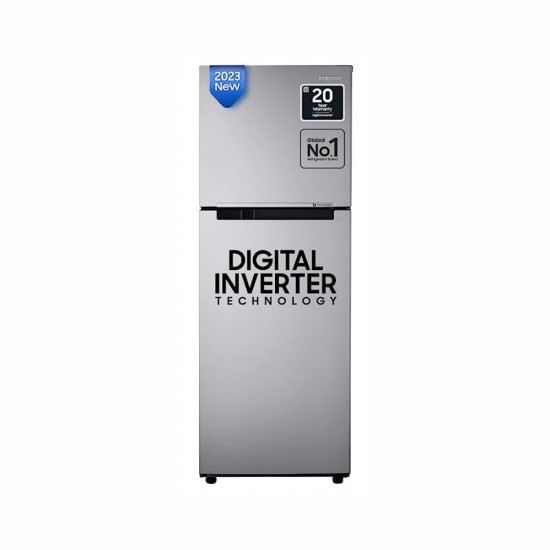 Samsung 236 L 2 Star Digital Inverter Frost Free Double Door Refrigerator RT28C3452BX HL