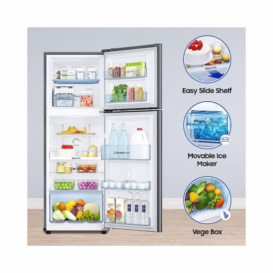 Samsung 236 L 2 Star Digital Inverter Frost Free Double Door Refrigerator RT28C3452BX HL
