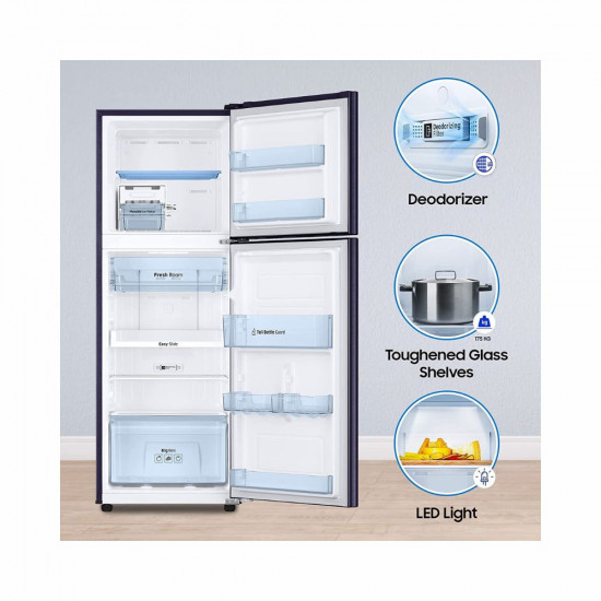 Samsung 236 L 2 Star Digital Inverter Frost Free Double Door Refrigerator RT28C3452UT HL