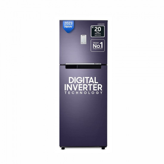 Samsung 236 L 2 Star Digital Inverter Frost Free Double Door Refrigerator RT28C3452UT HL
